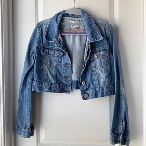 Cropped Jean Jacket